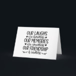 "MEINE BESTE LADY FRIEND FOREVER" GEBURTSTAGSKARTE KARTE<br><div class="desc">SAGEN SIE IHR AM ****IHREN BESTEN FREUNDTAG**** MIT DIESER WIRKLICH COOLEN KARTE UND LEGEN SIE EIN LÄCHELN AUF SEIN GESCHENK AN IHREN SONDERTAG,  DER DEN GANZEN TAG LANG LÄSST!!!! VIELEN DANK,  DASS SIE VON EINER MEINER ACHT GESCHICHTEN GESCHAFFEN HABEN!</div>