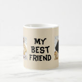 Meine beste Tasse, Name ist Bay, Pointer, Liebe ih Kaffeetasse (Mittel)