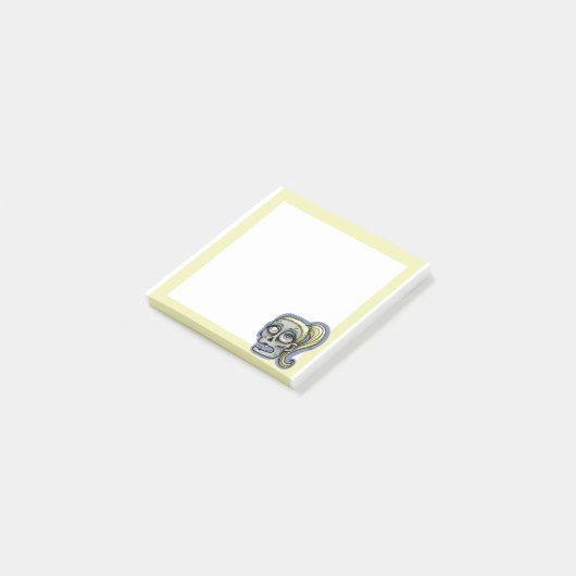 Meine beste Zombie-Note Post-it Klebezettel (angewinkelt)