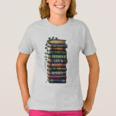 "Meine besten Freunde leben in Büchern - T-Shirt f (Vorderseite)