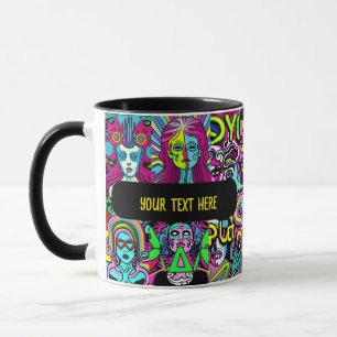 meine besten Freunde physcodelic Tasse