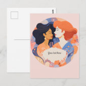 Meine besten Freunde Postkarte (Vorne/Hinten)