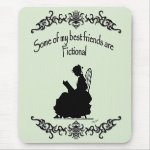 Meine besten Freunde sind überzeugend Mousepad