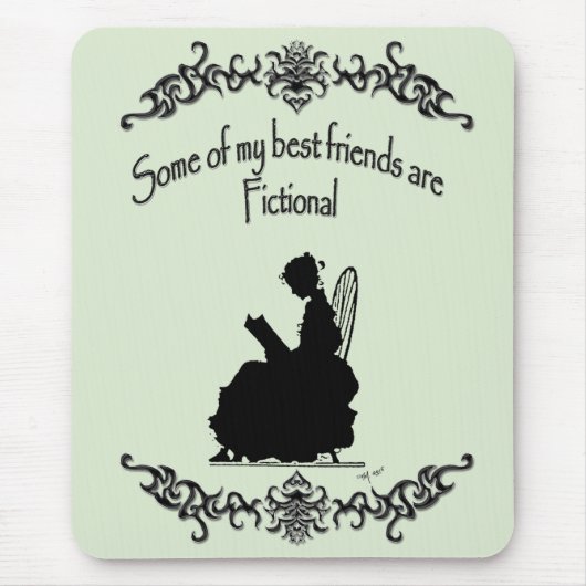 Meine besten Freunde sind überzeugend Mousepad (Vorne)