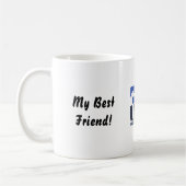 Meine bester Freund-Tasse Kaffeetasse (Links)