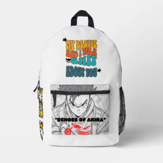 Meine Bestie und ich reden !!!!!! Über Sie Bedruckter Rucksack