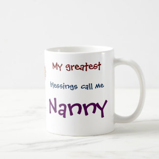 Meine Beststen Segnungen nennen mich Gruscha-Kaffe Kaffeetasse
