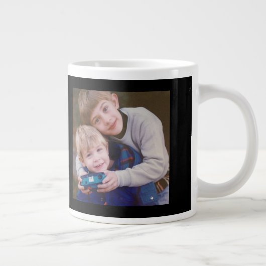 Meine Beststen Segnungen nennen mich Mama, Geschen Jumbo-Tasse (Rechts)