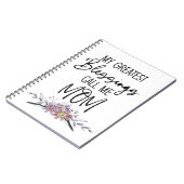 Meine Beststen Segnungen nennen mich Mama Notizblock (Linke Seite)