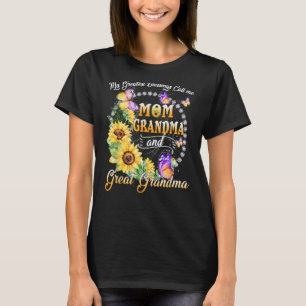 Meine Beststen Segnungen nennen mich Mama Oma und  T-Shirt