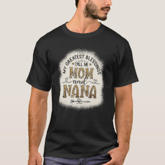 Meine Beststen Segnungen nennen mich Mama und Na L T-Shirt
