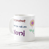Meine Beststen Segnungen nennen mich Noni-Kaffee-T Kaffeetasse (Vorderseite Links)