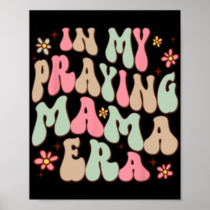 Meine Beterin Mama Era Religiöse Mama Christlich M Poster