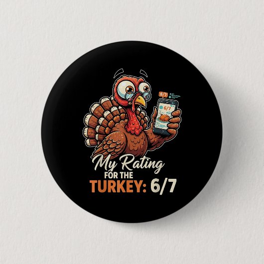 Meine Bewertung für den Truthahn 6-7 Alpha Gen Mem Button (Vorderseite)