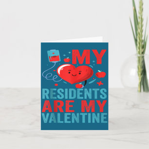 Meine Bewohner Valentins Nurse Arzt Krankenhaus Karte