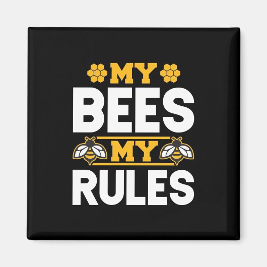 Meine Bienen Magnet (Vorne)