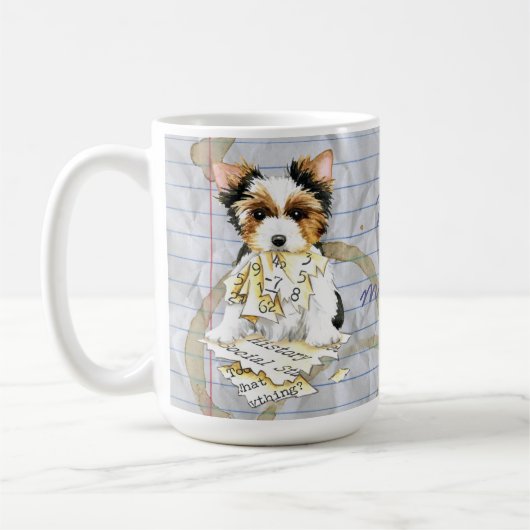 Meine Biewer Terrier Ate meine Lektionsplan-Kaffee Kaffeetasse (Links)