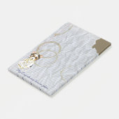 Meine Biewer Terrier Ate meinen Lektionsplan Post- Post-it Klebezettel (angewinkelt)