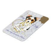 Meine Biewer Terrier Ate My Lesson Plan Magnet (Linke Seite)