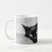 Meine Black Cat Foto Tasse (Links)