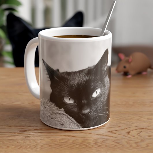 Meine Black Cat Foto Tasse