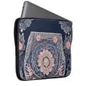 Meine blaue Purpurkünstlerin Laptopschutzhülle (Vorne Rechts)