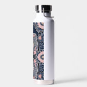 Meine blaue Purpurkünstlerin Trinkflasche (Links)