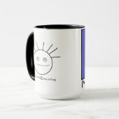 Meine blaue Tasse (Vorderseite Links)