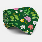 Meine Blume Design 4 Krawatte (Gerollt)