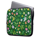 Meine Blume Design 4 Laptopschutzhülle (Vorderseite Links)
