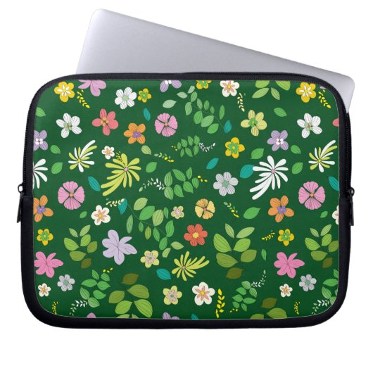 Meine Blume Design 4 Laptopschutzhülle (Vorderseite)