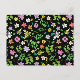 Meine Blume Design 5 Postkarte