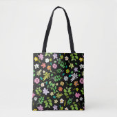 Meine Blume Design 5 Tasche (Vorderseite)