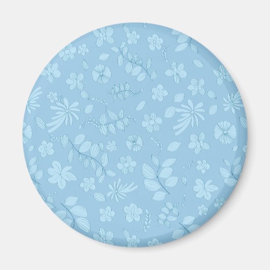 Meine Blume Design 7 Magnet (Vorne)