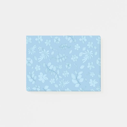 Meine Blume Design 7 Post-it Klebezettel (Vorderseite)