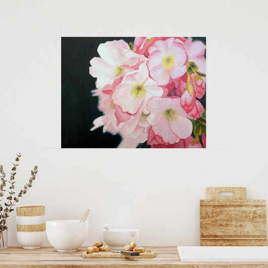 Meine Blüten Poster (Küche)