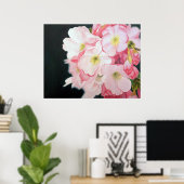 Meine Blüten Poster (Heimbüro)