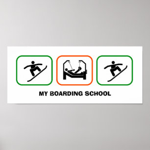 MEINE BOARDING SCHOOL POSTER