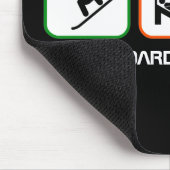 MEINE BOARDING-SCHULE MOUSEPAD (Ecke)
