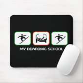 MEINE BOARDING-SCHULE MOUSEPAD (Mit Mouse)