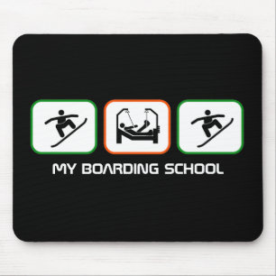 MEINE BOARDING-SCHULE MOUSEPAD