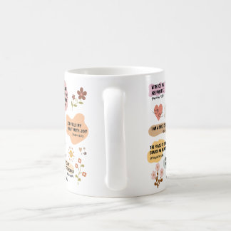 Meine Boho-Version für die täglichen Bibelnachweis Kaffeetasse
