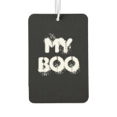 Meine Boo Halloween Spooky Ghost Trick-oder-Lecker Autolufterfrischer (Rückseite)