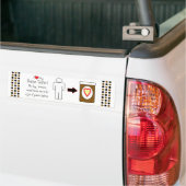 Meine Boston-Terrier-Liebe-Erdnussbutter Autoaufkleber (Auf Lkw)