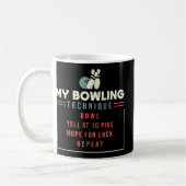 Meine Bowling-Technik - Bowling Kaffeetasse (Links)