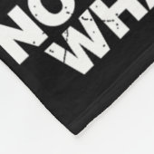 Meine Bowling-Technik ist nicht einmal geheim Fleecedecke (Ecke)