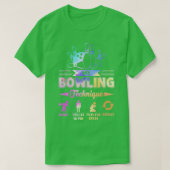 Meine Bowling-Technik meine Liebe Bowling T-Shirt (Design vorne)