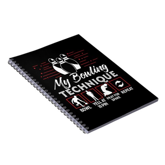 Meine Bowling-Technik Notizblock (Rechte Seite)