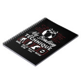 Meine Bowling-Technik Notizblock (Linke Seite)