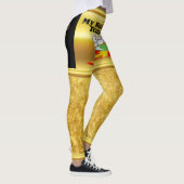 Meine Bowling- und Trinkmannsgesteine Leggings (Rechts)